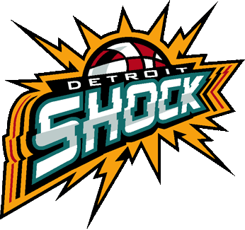 Detroit Shock 1997-2002 Primary Logo iron on transfers for T-shirts